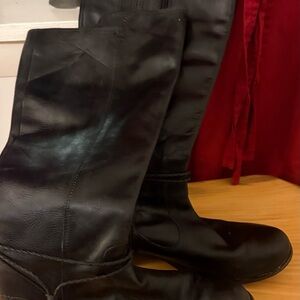 UGG Black Heeled Boots